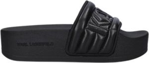 Karl Lagerfeld Slippers Kondo Maxi Karl Puffa Logo in black