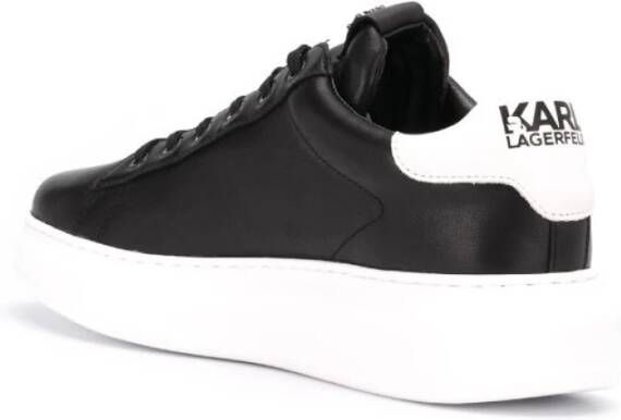 Karl Lagerfeld 's shoes leather trainers sneakers Kapri Plexikonic Zwart - Foto 15