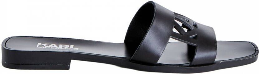 Karl Lagerfeld Slippers Skoot Ii Karl Cut-Out in zwart