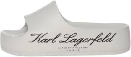 Karl Lagerfeld Schuifregelaars White Dames