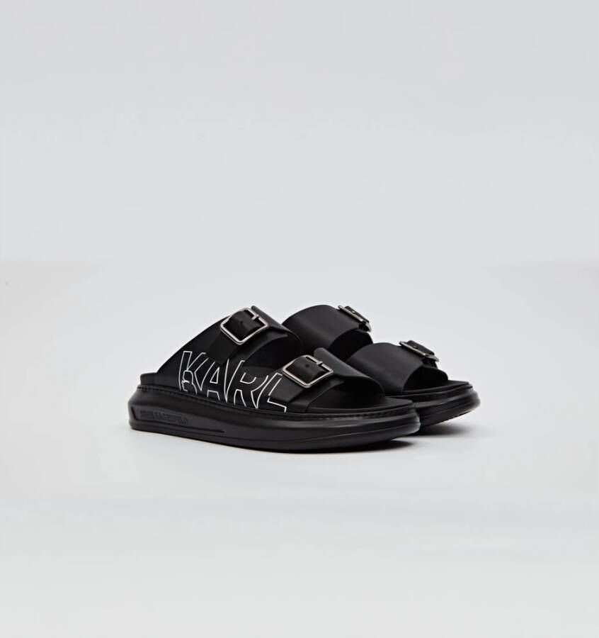 Karl Lagerfeld Kapri Mens Double Bu Shoes Zwart Heren