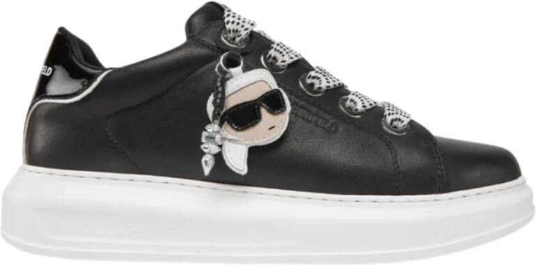 Karl Lagerfeld Sneakers kapri nft twin pendant kl62576t black