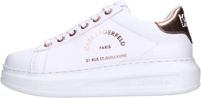 Karl Lagerfeld Sneakers Kapri Maison Karl Lace in wit
