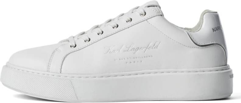 Karl Lagerfeld Sneakers Maxi Kup Hotel Karl Lo Lace in wit