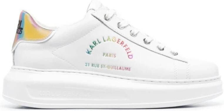 Karl Lagerfeld Sneakers Kapri Maison Lentikular Lo in wit - Foto 8
