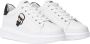 Karl Lagerfeld women's shoes leather trainers sneakers K Ikonik Kapri Wit Dames - Thumbnail 6