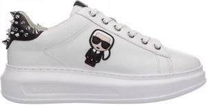 Karl Lagerfeld Buty Kapri Karl Ikonic Stud Tab Kl62529 010 Wit
