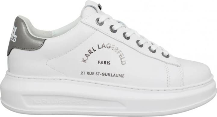 Karl Lagerfeld Sneakers Kapri Maison Karl Lace in wit