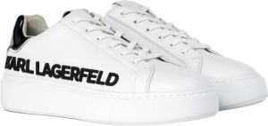 Karl Lagerfeld Deportiva con logotipo en relieve en el lateral Wit Heren