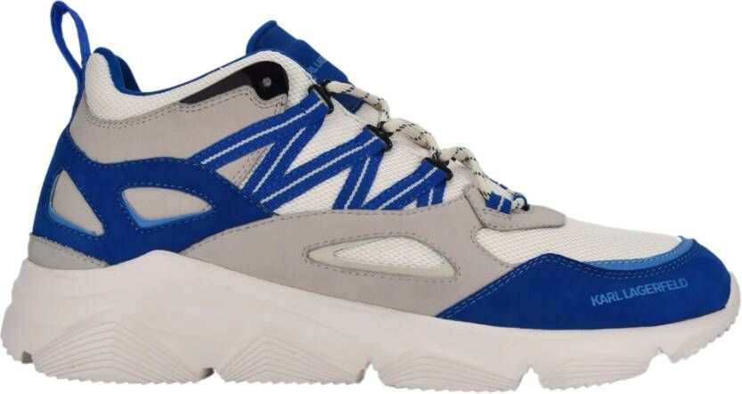 Karl Lagerfeld Verger Laat Loop Runner schoenen Blauw Heren