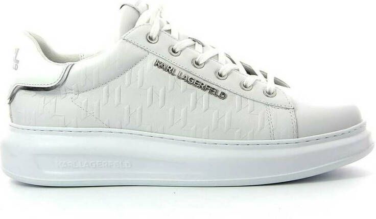 Karl Lagerfeld Lage Sneakers KAPRI MENS Monogram Emboss Lo