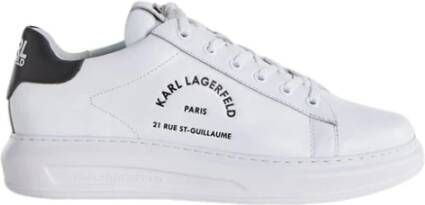 Karl Lagerfeld Kapri Maison Lace Sneakers Wit Heren