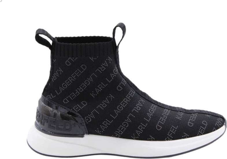 Karl Lagerfeld 's shoes leather trainers sneakers Kapri Plexikonic Zwart - Foto 7