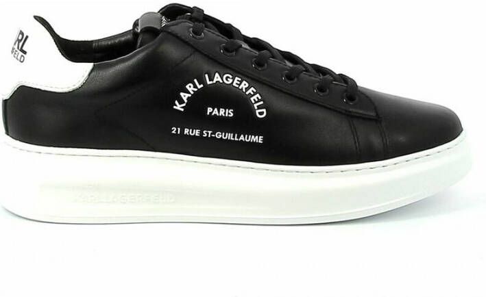 Karl Lagerfeld 's shoes leather trainers sneakers Kapri Plexikonic Zwart - Foto 11