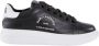 Karl Lagerfeld 's shoes leather trainers sneakers Kapri Plexikonic Zwart - Thumbnail 2