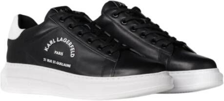 Karl Lagerfeld 's shoes leather trainers sneakers Kapri Plexikonic Zwart - Foto 19