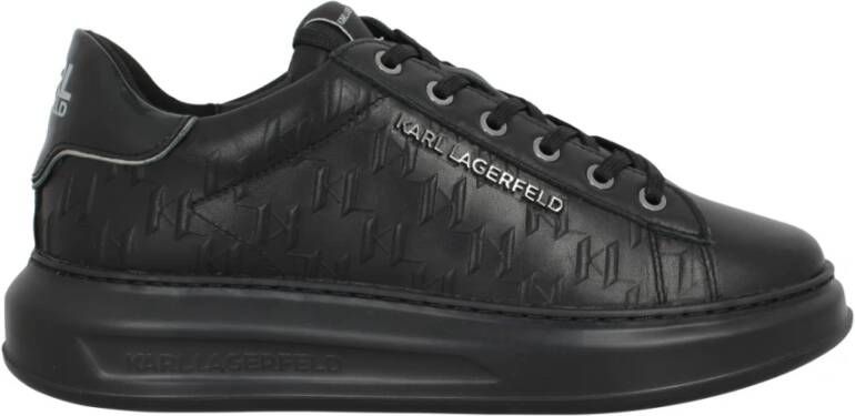 Karl Lagerfeld Lage Sneakers KAPRI MENS Monogram Emboss Lo Lace