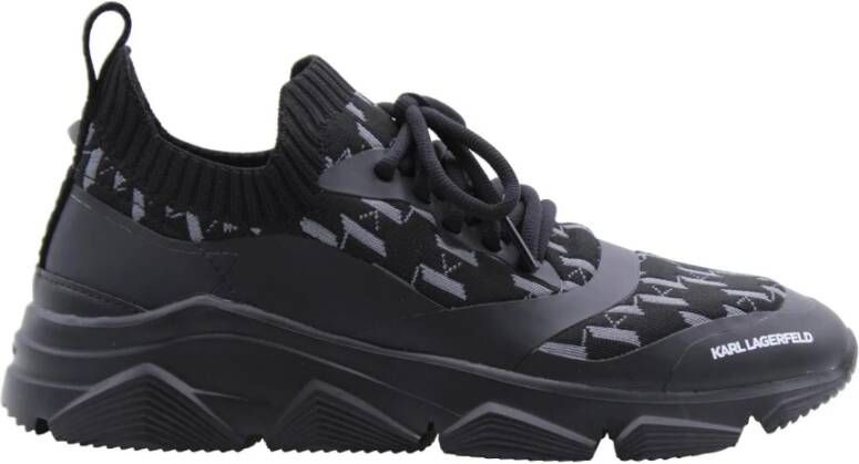 Karl Lagerfeld 's shoes leather trainers sneakers Kapri Plexikonic Zwart - Foto 10