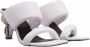 Karl Lagerfeld Heels Ikon Heel Padded 2-Strap Wit Dames - Thumbnail 9