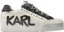 Karl Lagerfeld Witte Sneakers Skool Kl60190 Multicolor Dames - Thumbnail 1