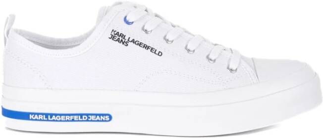 Karl Lagerfeld Jeans Sneakers Klj Vulc Lo Lace in wit
