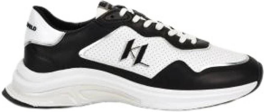 Karl Lagerfeld Wit Zwart Sneakers Multicolor Heren