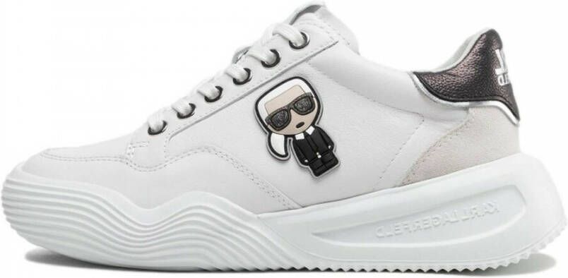 Karl Lagerfeld Zapatillas Kapri Run Ikonik Wit Dames
