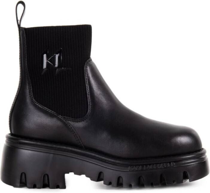 Karl Lagerfeld Boots & laarzen Kombat Kc Kl Mid Gore Boot in zwart