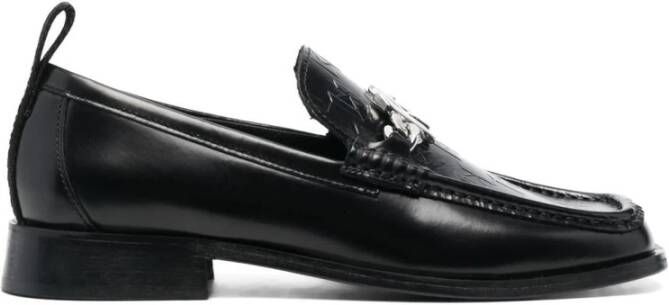 Karl Lagerfeld Loafers & ballerina schoenen MOKASSINO II Monoboss Chain Loaf in zwart