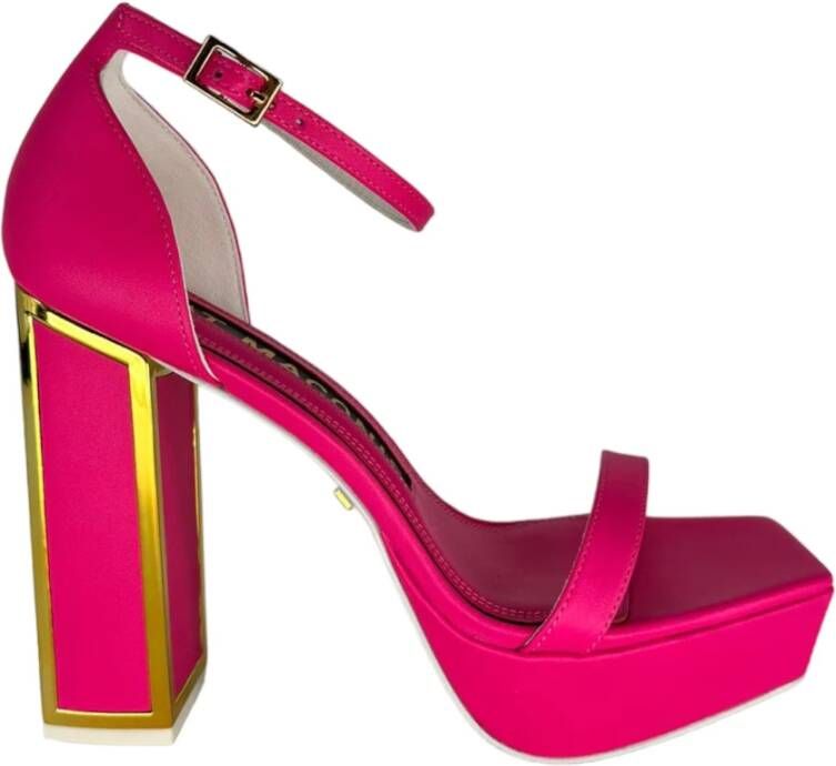 Kat Maconie Barbie Roze Leren Hakken Roze Dames