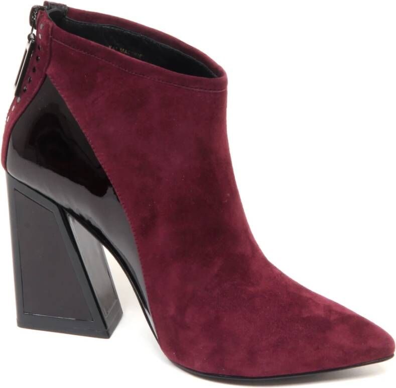 Kat Maconie Bordeaux Suède Laklaars Schoen