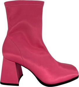 Kat Maconie Elva Satin Pink laars Roze Dames