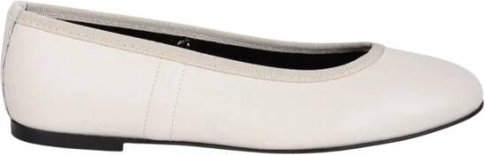 Kate Cate Elegant Ballet Flats White Dames