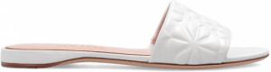 Kate Spade ‘Emmie’ leather slides Beige Dames
