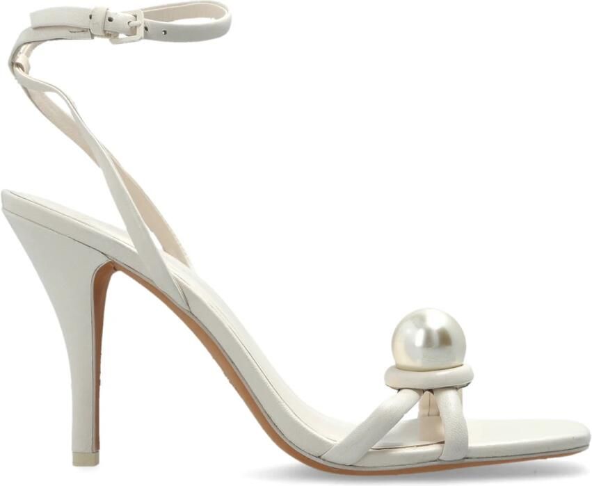 Kate Spade Harmony Glad Leren Hoge Hak Sandalen