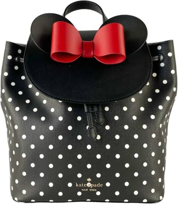 Kate Spade Minnie Mouse Leren Rugzak Boog Ontwerp