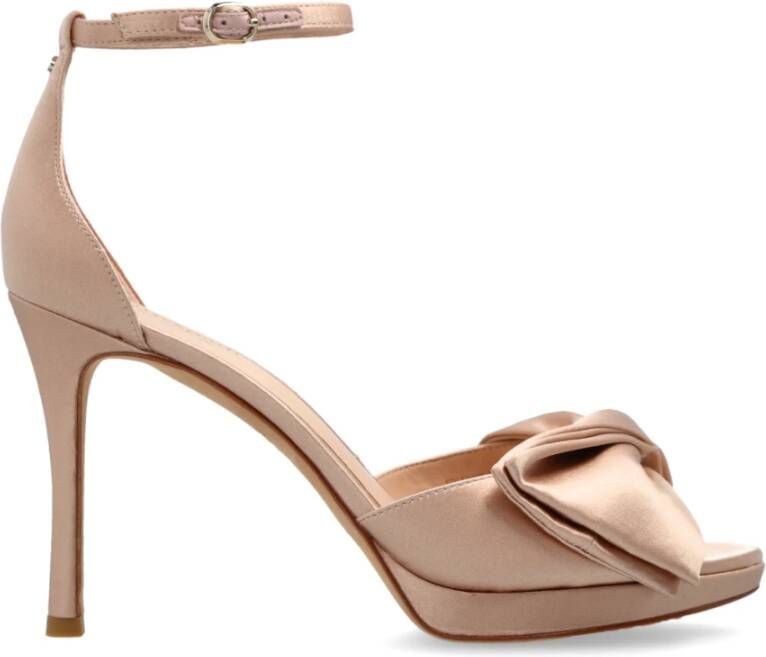 Kate Spade Satijnen hoge hakken sandalen