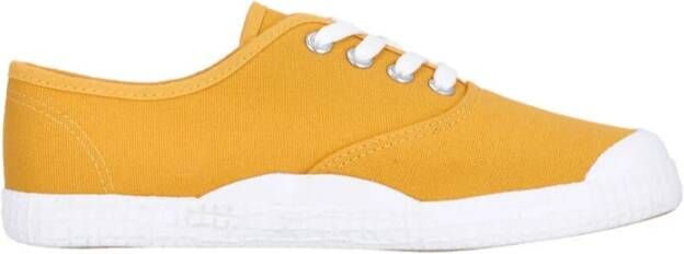 Converse Moderne canvas schoen met brede veters Yellow Heren