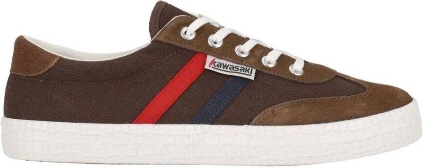 Kawasaki Sneakers Fuzion 2.0 Canvas Shoe K242352 5045 Chocolate Brown