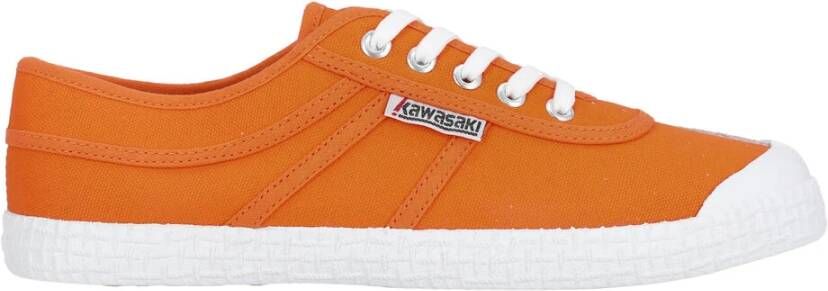 Kawasaki Sneakers Original Canvas Shoe K192495 5003 Vibrant Orange