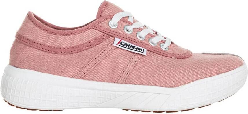 Kawasaki Canvas Sneakers Pink Heren