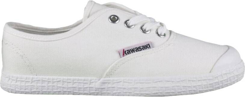 Kawasaki Canvas Sneakers White Heren