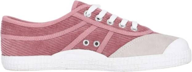 Kawasaki Corduroy Schoen Old Rose Stijlvol Minimalistisch Pink