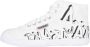 Converse Kawasaki Graffiti Canvas Boot Kliek en Origineel Ontwerp White - Thumbnail 1