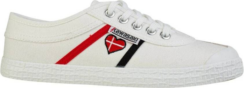 Kawasaki Sneakers Heart Canvas Shoe K194523 1002 White