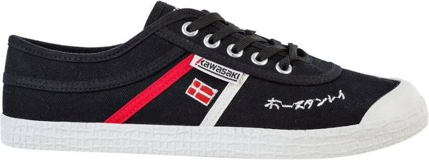 Kawasaki Japanse Handtekening Canvas Sneakers Multicolor Heren