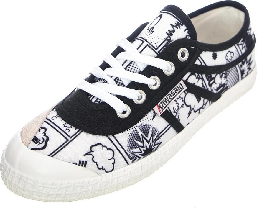 Kawasaki Lage Sneakers Cartoon Canvas Shoe K202410 1002 White