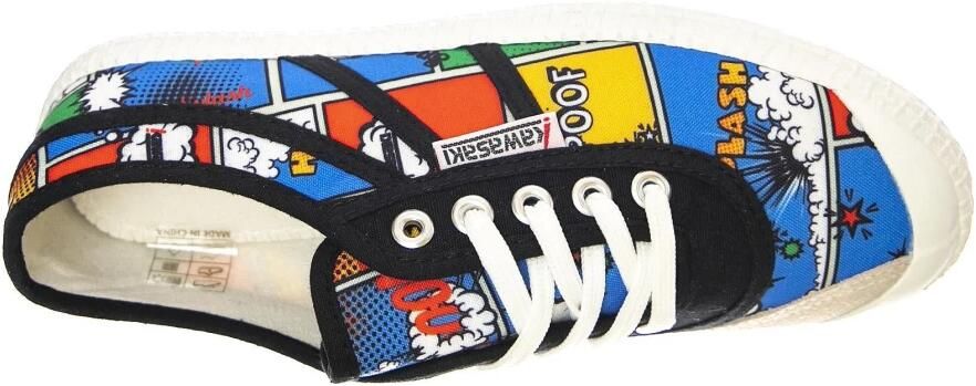 Kawasaki Lage Sneakers Cartoon Canvas Shoe K202410 8881 Multi Color