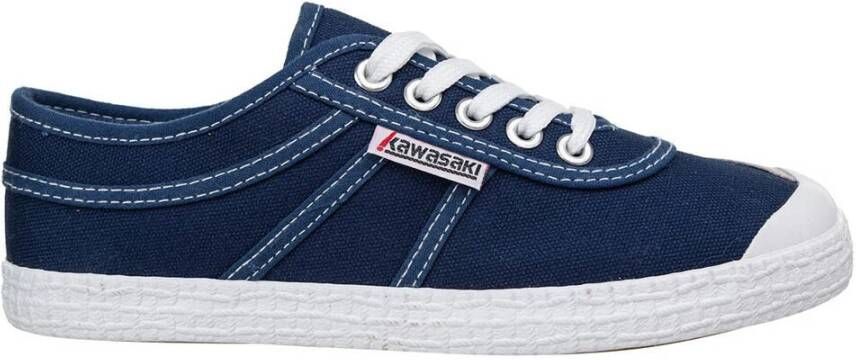 Kawasaki Klassieke Worker Sneakers Blue Heren