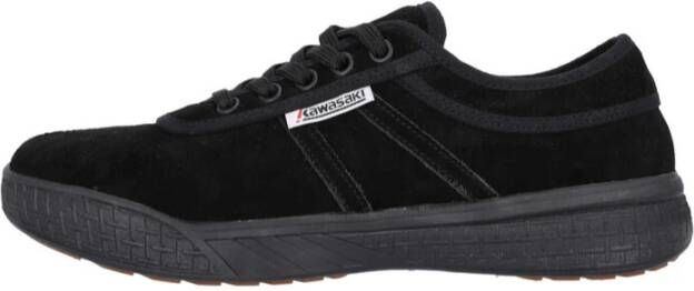 Kawasaki Sneakers Leap Suede Shoe K204414-ES 1001S Black Solid